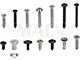 Interior Screw Kit, 4 Door, Galaxie, 1970