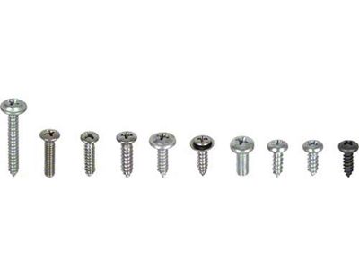 Interior Trim Screw Kit - Fairlane & Torino 2 Door Hardtop