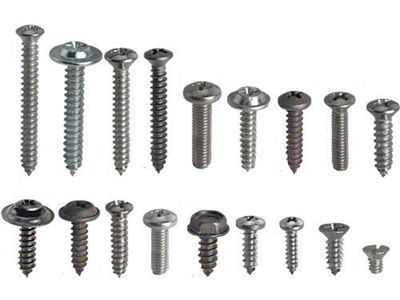 Interior Trim Screw Kit - Fairlane & Torino 2 Door Hardtop