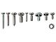 Interior Trim Screw Kit - Ford Convertible - 72 Pieces