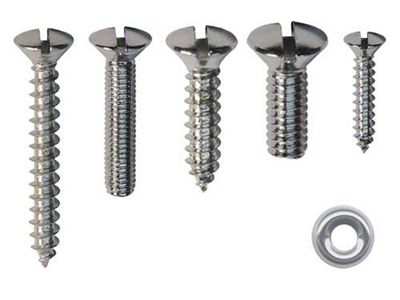 Interior Trim Screw Kit - Ford Fordor - 75 Pieces