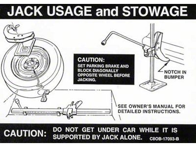 Jack Instructions Decal - Falcon