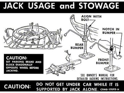 Jack Instructions - Mercury