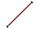 J&M Adjustable Steel Panhard Bar; Rod Poly/Poly Ends; Red (82-92 Camaro)