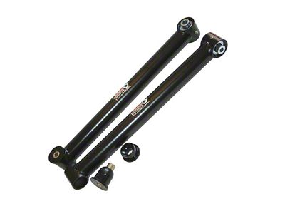 J&M Extreme Joint Rear Lower Control Arms; Black (82-92 Camaro)