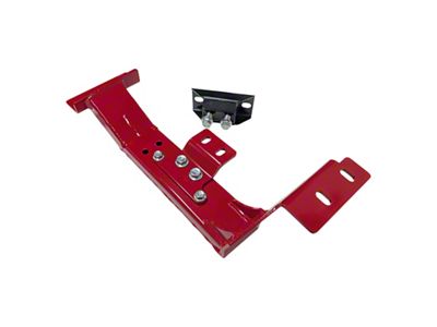 J&M 4L60/4L70 Transmission Crossmember; Red (98-02 Firebird)