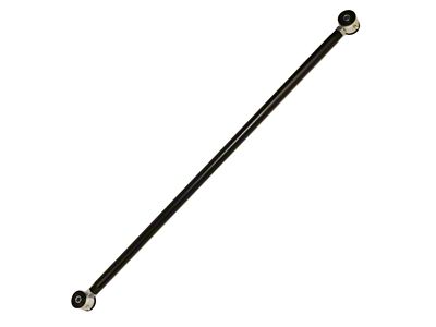 J&M Adjustable Steel Panhard Bar; Rod Poly/Poly Ends; Black (82-02 Firebird)