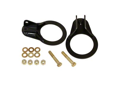 J&M Rear Upper Coil-Over Bracket Kit; Black (82-02 Firebird)