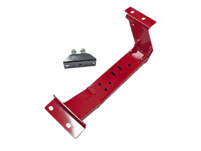 J&M T56 Transmission Crossmember; Red (98-02 Firebird)