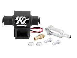 K&N Electric In to Line Fuel Pump; 1.50 to 4 PSI (Universal; Some Adaptation May Be Required)