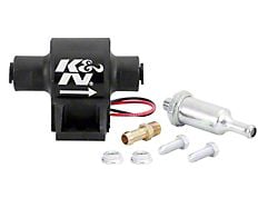 K&N Electric In to Line Fuel Pump; 4 to 7 PSI (Universal; Some Adaptation May Be Required)