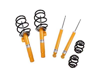 KONI Sport Adjustable Shock, Strut and Eibach Pro-Kit Lowering Spring Kit (98-02 5.7L Firebird Coupe)