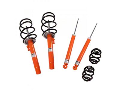 KONI STR.T Shock, Strut and Eibach Pro-Kit Lowering Spring Kit (98-02 5.7L Firebird Coupe)