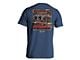 Laid Back Epic Chevy Garage T-Shirt, Blue