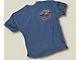 Laid Back Fulton Motors Chevy T-Shirt, Blue