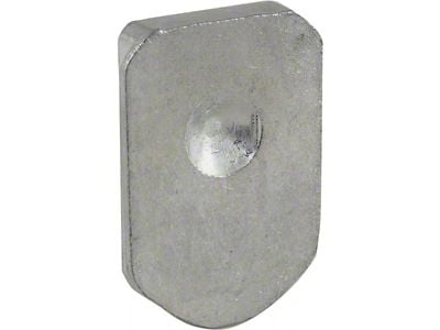 Late Great Chevy Inside Rear View Mirror Mounting Plate, 1958-1996