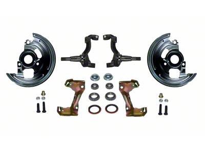 LEED Brakes Front Mini Spindle Mount Disc Brake Conversion Kit (67-69 Camaro)