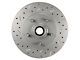 LEED Brakes Front Spindle Mount Disc Brake Conversion Kit with MaxGrip XDS Rotors; Zinc Plated Calipers (67-69 Camaro)