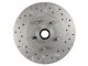 LEED Brakes Front Spindle Mount Disc Brake Conversion Kit with MaxGrip XDS Rotors; Zinc Plated Calipers (67-69 Camaro)