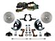 LEED Brakes Power Front Disc Brake Conversion Kit with 7-Inch Brake Booster, Master Cylinder, Side Mount Valve and MaxGrip XDS Rotors; Zinc Plated Calipers (67-69 Camaro w/ Front Disc & Rear Drum Brakes)