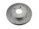 LEED Brakes Rear Disc Brake Conversion Kit with MaxGrip XDS Rotors; Red Calipers (82-92 Camaro)