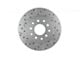 LEED Brakes Rear Disc Brake Conversion Kit with MaxGrip XDS Rotors; Black Calipers (64-72 GTO, LeMans, Tempest)