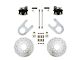 LEED Brakes Rear Disc Brake Conversion Kit with MaxGrip XDS Rotors; Zinc Calipers (88-99 C1500 w/ 10-Inch Rear Drum Brakes)