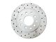 LEED Brakes Rear Disc Brake Conversion Kit with MaxGrip XDS Rotors; Zinc Calipers (88-99 C1500 w/ 10-Inch Rear Drum Brakes)