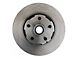 LEED Brakes Front Spindle Mount Disc Brake Conversion Kit with Vented Rotors; Zinc Plated Calipers (67-69 V8 Fairlane, Montego, Torino)