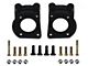 LEED Brakes Manual Front Disc Brake Conversion Kit with Vented Rotors; Zinc Plated Calipers (62-69 Fairlane)