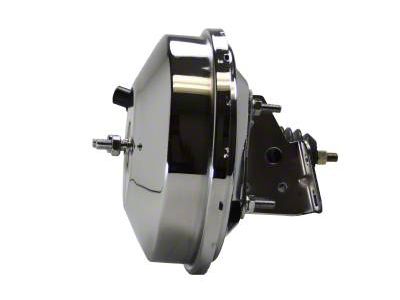 LEED Brakes 9-Inch Single Power Brake Booster; Chrome Finish (70-81 Firebird)