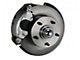 LEED Brakes Front Spindle Mount Disc Brake Conversion Kit with Vented Rotors; Zinc Plated Calipers (67-69 Firebird)