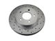 LEED Brakes Rear Disc Brake Conversion Kit with MaxGrip XDS Rotors; Zinc Plated Calipers (58-68 Biscayne, Caprice, Del Ray, Impala)