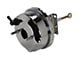 LEED Brakes 7-Inch Single Power Brake Booster with 1-Inch Dual Bore Master Cylinder; Chrome Finish (64-66 Mustang w/ Automatic Transmission, Front & Rear Disc Brakes)