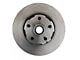 LEED Brakes Front Spindle Mount Disc Brake Conversion Kit with Vented Rotors; Zinc Plated Calipers (64-69 V8 Mustang)