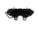 LEED Brakes 4-Piston Front Brake Calipers with Semi-Metallic Brake Pads; Black (64-67 Mustang w/ Front Disc Brakes & 5-Lug)