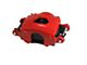 LEED Brakes Manual Front Disc Brake Conversion Kit with Side Mount Valve and MaxGrip XDS Rotors; Red Calipers (55-57 150, 210, Bel Air, Nomad w/ Front Disc & Rear Drum Brakes)