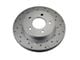 LEED Brakes Rear Disc Brake Conversion Kit with MaxGrip XDS Rotors; Zinc Plated Calipers (55-57 150, 210, Bel Air, Nomad)