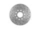 LEED Brakes Rear Disc 5-Lug Brake Conversion Kit with MaxGrip XDS Rotors; Black Calipers (63-87 C10, C15)