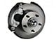 LEED Brakes Power Front Disc Brake Conversion Kit with 9-Inch Brake Booster, Side Mount Valve and Vented Rotors; Zinc Plated Calipers (64-72 GTO, LeMans, Tempest w/ Front Disc & Rear Drum Brakes)