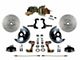 LEED Brakes Power Front Disc Brake Conversion Kit with 8-Inch Brake Booster, Side Mount Valve and MaxGrip XDS Rotors; Zinc Plated Calipers (64-72 GS 350, GS 400, GS 455, Skylark, Special, Sportswagon w/ Front Disc & Rear Drum Brakes)