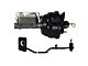 LEED Brakes 8-Inch Dual Power Brake Booster with 1-Inch Dual Bore Master Cylinder and Brake Pedal; Black Finish (67-70 Mustang w/ Manual Transmission & Front Disc Brakes)