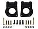 LEED Brakes Manual Front Disc Brake Conversion Kit with Master Cylinder, Adjustable Valve and MaxGrip XDS Rotors; Black Calipers (71-73 Mustang w/ Front Drum Brakes)