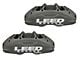 LEED Brakes MaxGrip Lite 4-Piston Power Front Disc Brake Conversion Kit with MaxGrip XDS Rotors; Anodized Calipers (67-69 Mustang w/ Automatic Transmission & 5-Lug)