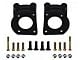 LEED Brakes MaxGrip Lite 4-Piston Power Front Disc Brake Conversion Kit with MaxGrip XDS Rotors; Anodized Calipers (71-73 Mustang w/ Front Drum Brakes)