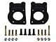 LEED Brakes Power Front Disc Brake Conversion Kit with Brake Booster, Master Cylinder, Adjustable Valve and MaxGrip XDS Rotors; Black Calipers (71-73 Mustang w/ Front Drum Brakes)