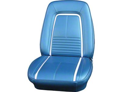 Legendary Auto Interiors, Front Bucket Seat Covers, Deluxe Style, Show Correct 303060 Camaro 1967