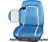 Legendary Auto Interiors, Front Bucket Seat Covers, Deluxe Style, Show Correct 303060 Camaro 1967