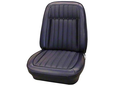 Legendary Auto Interiors, Front Bucket Seat Covers, Deluxe Style, Show Correct 303216 Camaro 1969