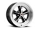 Legendary Wheel GT9 Charcoal Machined Wheel; 15x7; 6.9mm Offset (62-71 Fairlane, Torino)